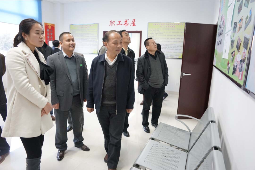 安徽省总工会副主席许晓东莅临调研公司调研